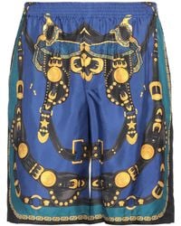 Versace - Shorts With Harness Print - Lyst