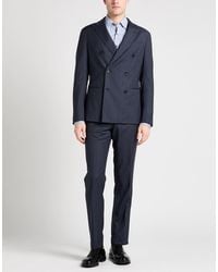 [高級] EMPORI ARMANI DAVID LINE 46 セットアップ Emporio Armani David Line Suit in Black for Men | Lyst