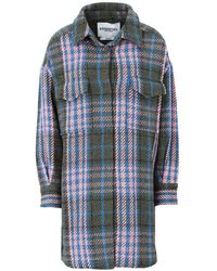 Essentiel Antwerp - Wecho Shirt-Jacket Shirt Cotton, Viscose, Polyester - Lyst