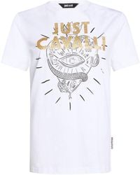 Just Cavalli - T-Shirt - Lyst