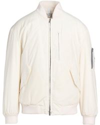 Hevò - Ivory Jacket Polyester, Cotton - Lyst