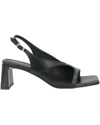 Souliers Martinez - Sandals Leather - Lyst