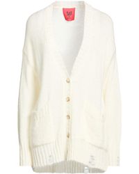 Aniye By - Ivory Cardigan Acrylic, Polyamide, Alpaca Wool - Lyst