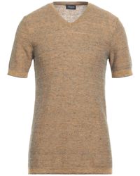 Drumohr - Ocher Sweater Linen, Cotton - Lyst