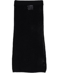 Nude - Midi Skirts - Lyst