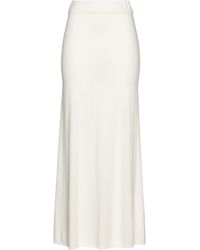 Soallure Long Skirt - White