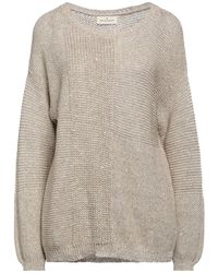 Bruno Manetti - Sand Sweater Linen, Polyester, Cotton - Lyst