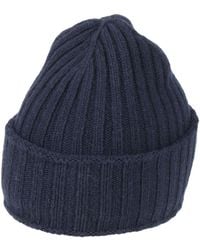Luigi Borrelli Napoli - Midnight Hat Merino Wool, Cashmere - Lyst