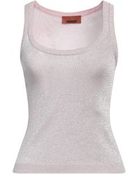 Missoni - Tank Top Viscose, Metallic Fiber - Lyst