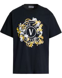 Versace Jeans Couture - T-Shirt Cotton - Lyst