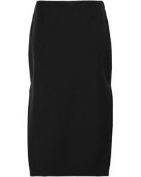 Prada Falda a media pierna - Negro