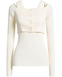 Low Classic - Ivory Twin Set Rayon, Nylon - Lyst