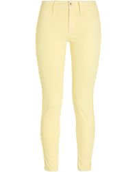 Just Cavalli - Pants Cotton, Elastane, Polyamide, Calfskin - Lyst