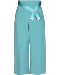 Elisabetta Franchi Pantalon - Bleu