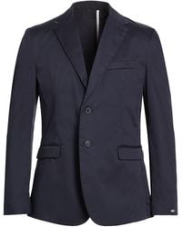 Alpha Studio - Midnight Blazer Cotton, Polyamide, Elastane - Lyst