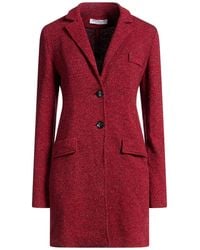 Amina Rubinacci - Coat Wool, Silk, Polyacrylic - Lyst