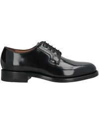 G.H. Bass & Co. - Monogram Lace-Up Shoes Leather - Lyst