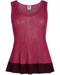 Missoni - Top Viscose, Polyester, Polyamide - Lyst