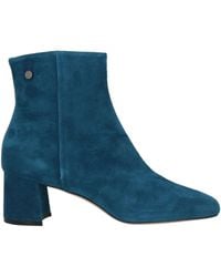 Pollini - Ankle Boots Leather - Lyst