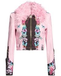 Versace Jeans Couture - Denim Outerwear Cotton, Elastane - Lyst