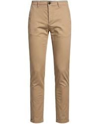 Department 5 - Pants Cotton, Lycra, Elastane - Lyst