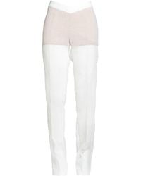 Genny - Pants Polyester - Lyst