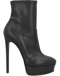 Casadei - Ankle Boots Leather - Lyst