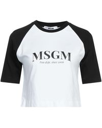 MSGM - T-shirt - Lyst