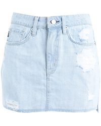 Superdry - Denim Skirt - Lyst