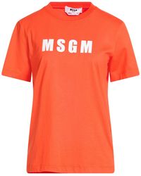 MSGM - T-Shirts - Lyst