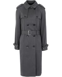 Calvin Klein Lange Jacke - Grau