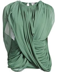 Lanvin - Top Viscose, Silk - Lyst