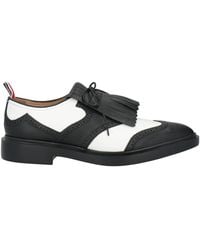 Thom Browne - Lace-Up Shoes Leather - Lyst