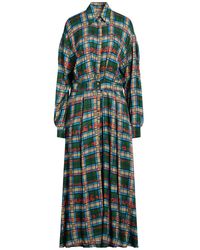 ALESSANDRO ENRIQUEZ - Maxi Dress Viscose, Wool, Silk - Lyst