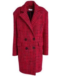 Patrizia Pepe - Coat Polyester, Acrylic, Cotton, Polyamide, Wool - Lyst