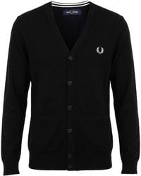 Fred Perry - Cardigan - Lyst