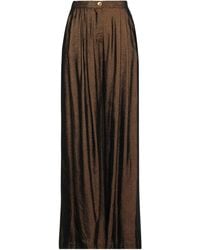 Momoní - Metallic Velvet Wide-Leg Pants - Lyst