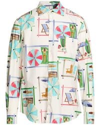 Paul & Joe - Shirt Cotton - Lyst