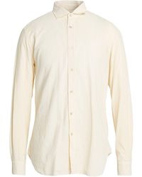 Boglioli - Ivory Shirt Cotton - Lyst