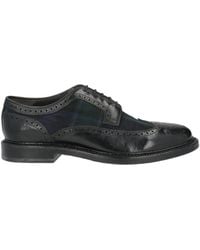 Boglioli - Lace-Up Shoes Leather, Textile Fibers - Lyst