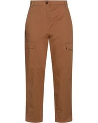 iBlues - Pants Cotton, Elastane - Lyst