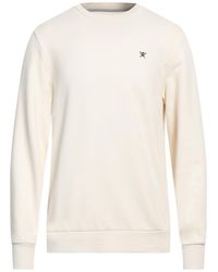 Hackett - Cream Sweatshirt Cotton - Lyst