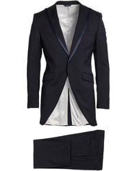 Tombolini - Midnight Suit Virgin Wool - Lyst