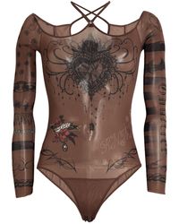 Jean Paul Gaultier X Knwls - Bodysuit - Lyst