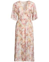 Guess - Midi Dress Viscose, Polyamide - Lyst