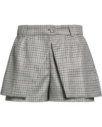 DES_PHEMMES - Shorts & Bermuda Shorts Virgin Wool, Polyester - Lyst