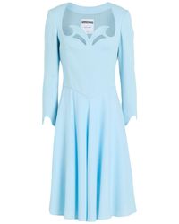 Moschino - Couture Sky Mini Dress Acetate, Viscose - Lyst