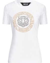 Just Cavalli - T-Shirt Cotton, Elastane - Lyst