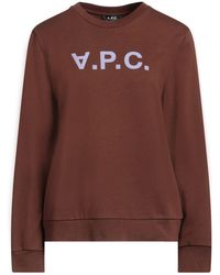 A.P.C. - Sweatshirt - Lyst