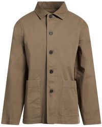 Officine Generale - Jacket Cotton, Elastane - Lyst